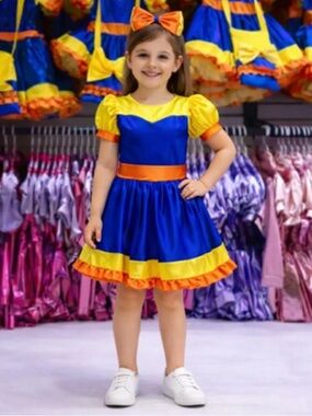 Bely y Beto Girls Costume Dress Bely And Beto Show Size 8